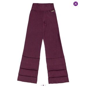 Matilda Jane Plum Tiered Wide-Leg Pants
